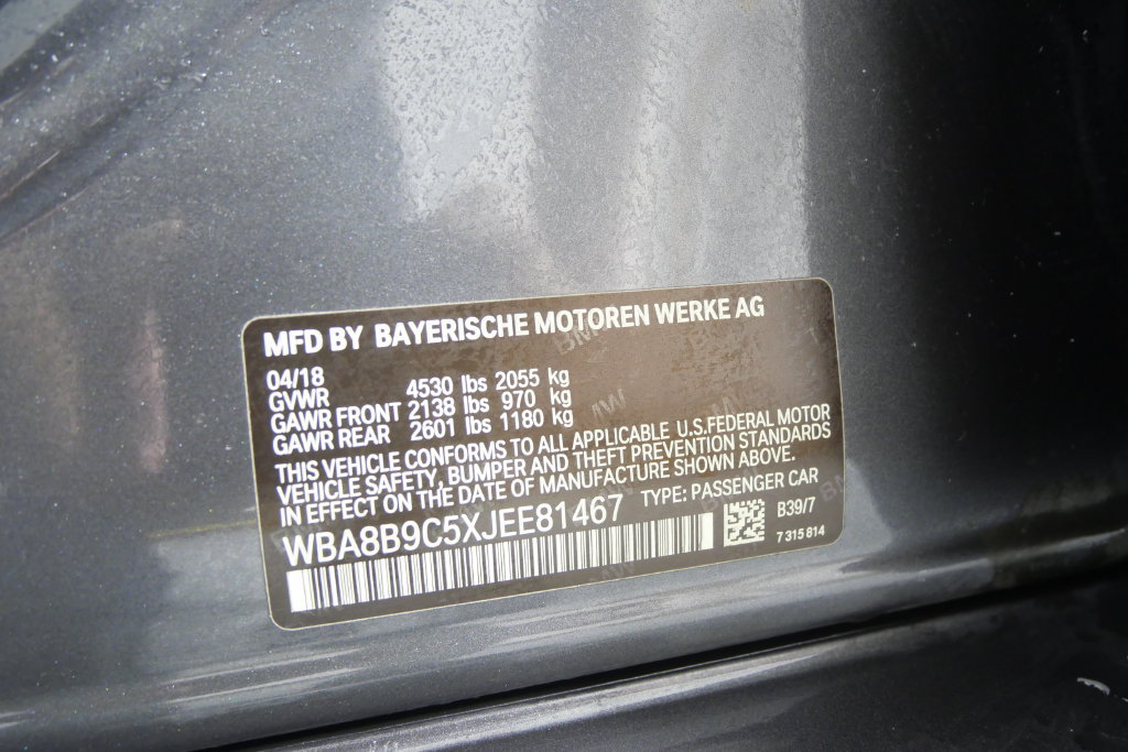Used 2018 BMW 330i Sedan w/ Convenience Package RWD image 29