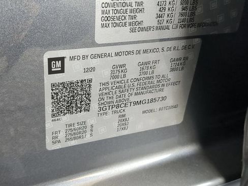 Used 2021 GMC Sierra 1500 Elevation w/ Driver Alert Package I RWD image 35