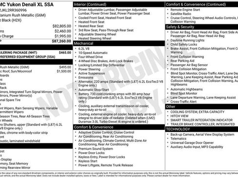 Used 2024 GMC Yukon XL Denali w/ Max Trailering Package image 10