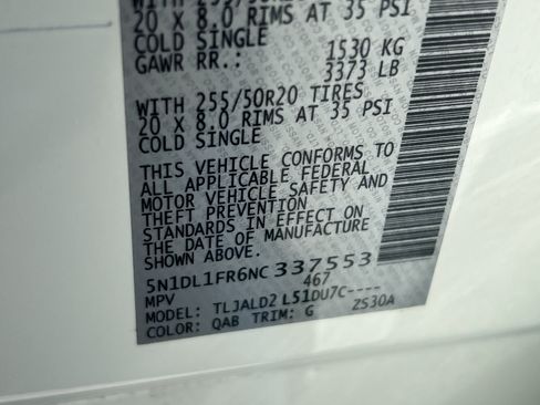 Used 2022 INFINITI QX60 Luxe w/ Cargo Package FWD image 30