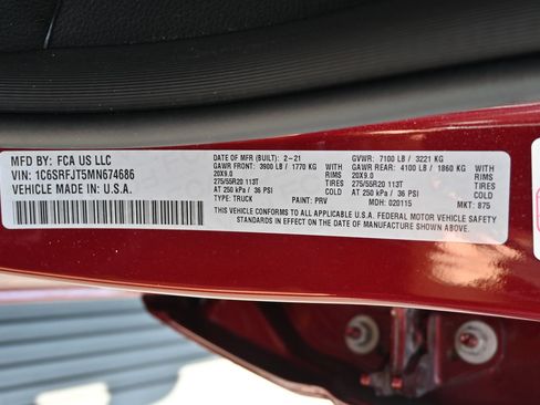 Used 2021 RAM 1500 Laramie AWD/4WD image 29
