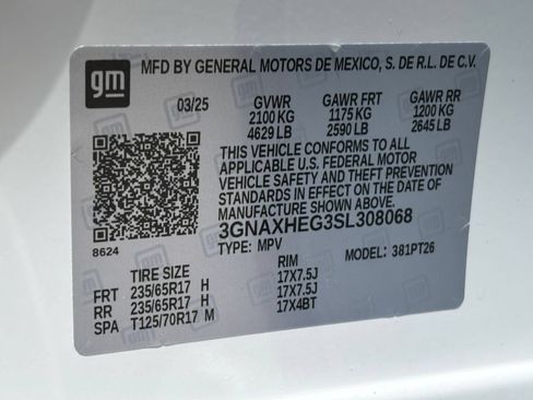 Used 2025 Chevrolet Equinox LT FWD image 24