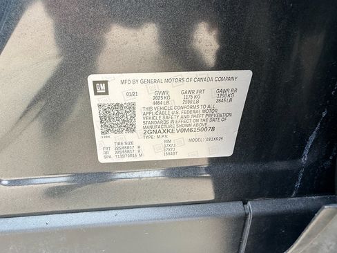 Used 2021 Chevrolet Equinox LT FWD image 32