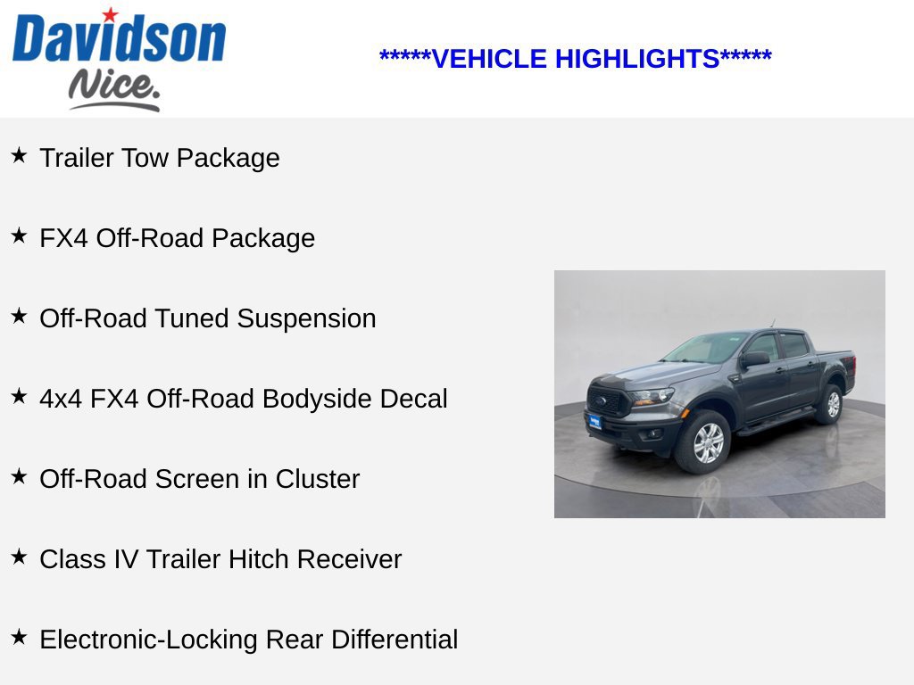 Used 2020 Ford Ranger XL w/ FX4 Off-Road Package AWD/4WD image 4