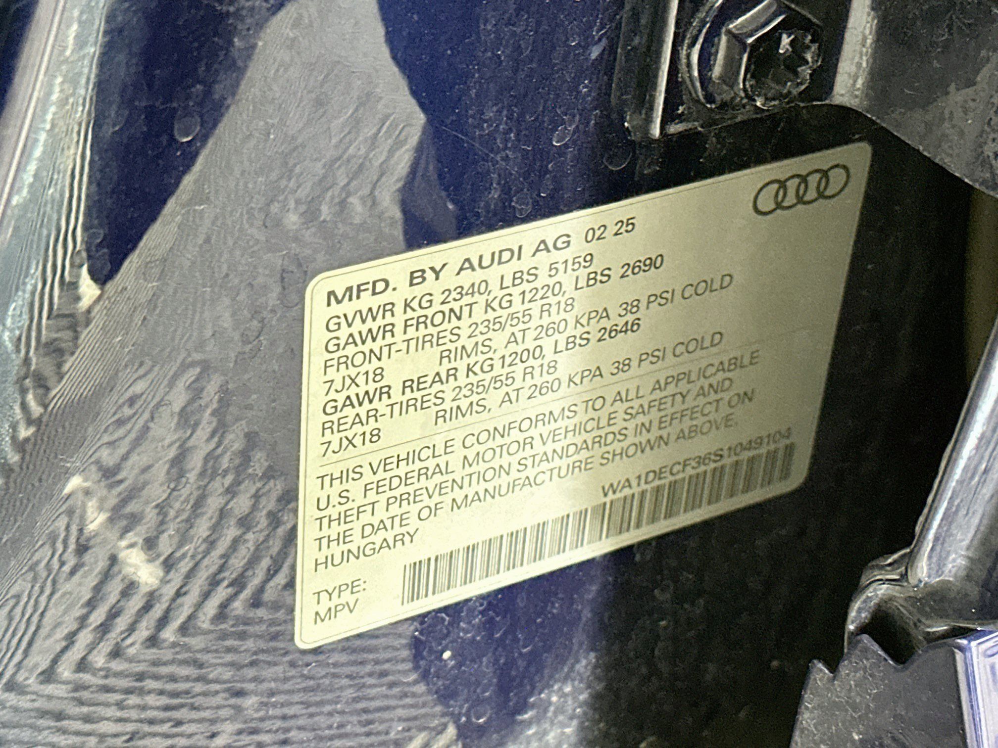 Used 2025 Audi Q3 2.0T Premium AWD/4WD image 12