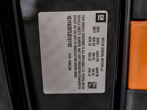 Used 2018 Chevrolet Corvette Stingray Convertible Z51 2LT RWD image 56