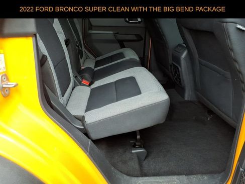 Used 2022 Ford Bronco Big Bend w/ Sasquatch Package AWD/4WD image 9