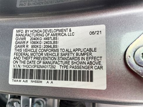 Used 2021 Honda Accord Touring image 31