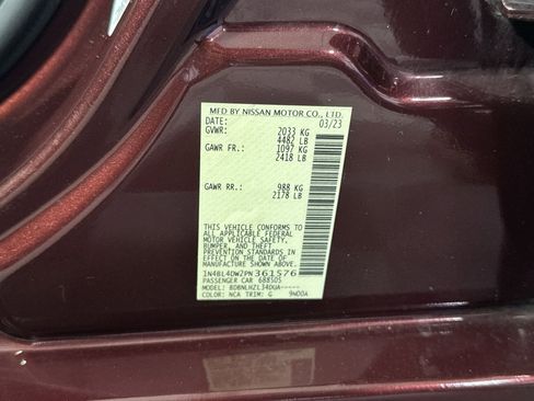 Used 2023 Nissan Altima 2.5 SV image 35