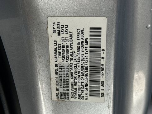 Used 2014 Honda Odyssey Touring image 29