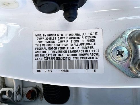 Used 2013 Honda Civic LX image 37