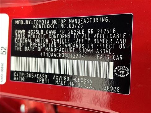 Certified 2025 Toyota Camry SE w/ Multimedia Upgrade Package image 26