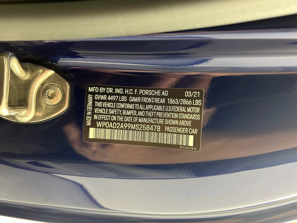Certified 2021 Porsche 911 Turbo AWD/4WD image 31
