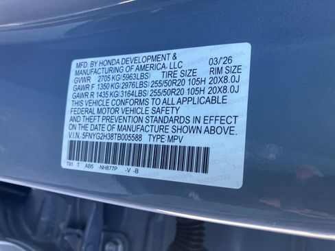 New 2026 Honda Pilot Sport image 35