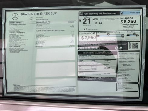 New 2026 Mercedes-Benz GLS 450 4MATIC image 33