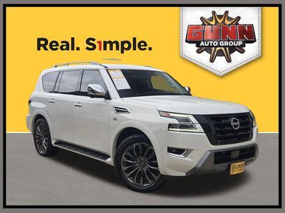 Used 2021 Nissan Armada Platinum w/ Captain's Chairs Package