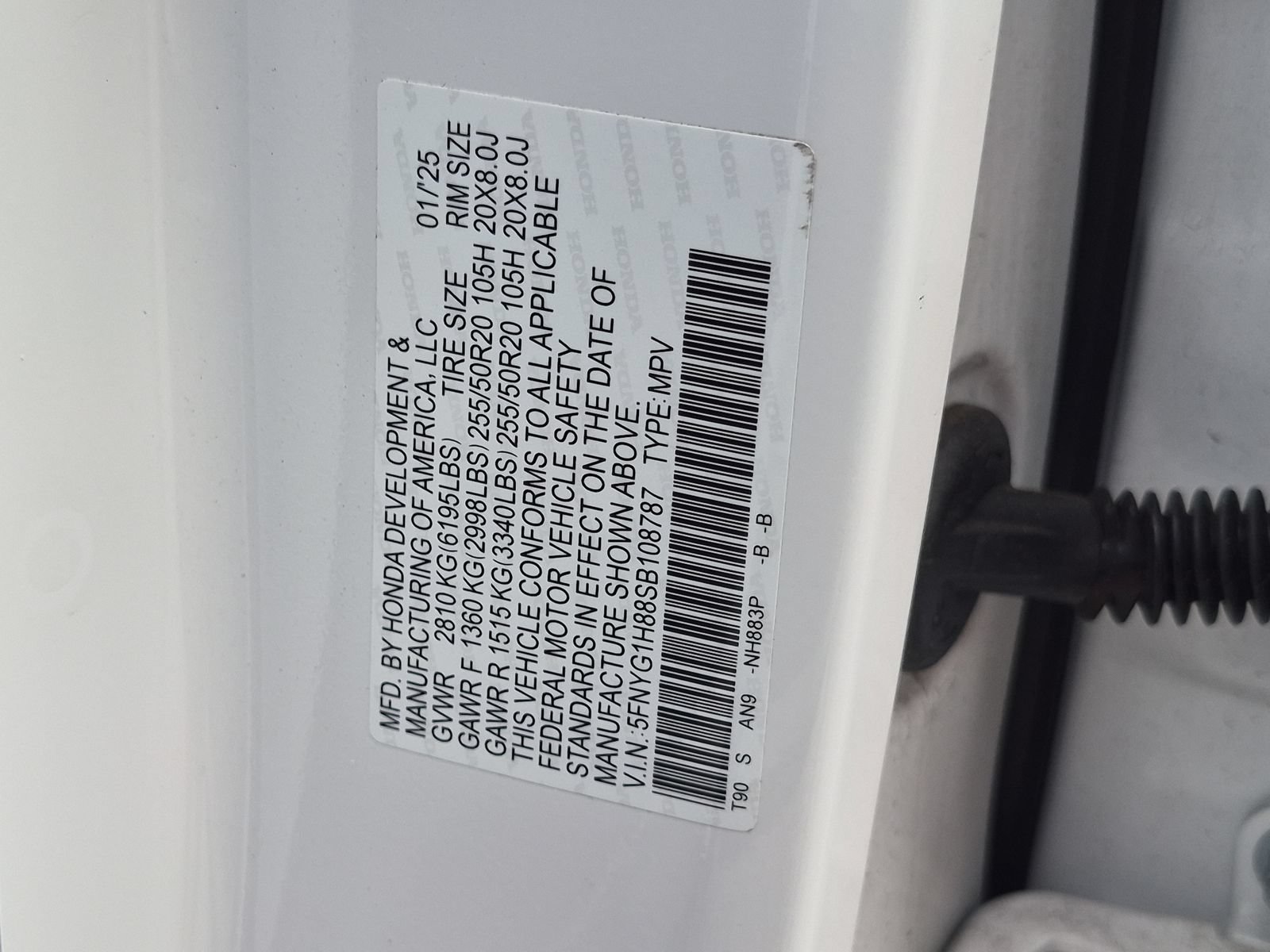 Used 2025 Honda Pilot Elite image 21