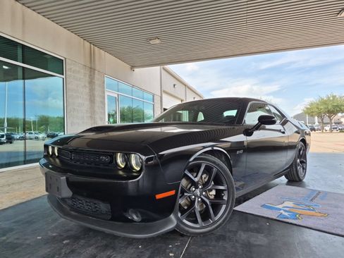 Used 2023 Dodge Challenger R/T w/ Blacktop Package RWD image 1