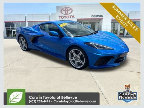 Used 2025 Chevrolet Corvette Stingray Preferred Cpe w/ 2LT RWD image 1