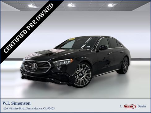 Used 2025 Mercedes-Benz E 450 4MATIC Sedan image 1
