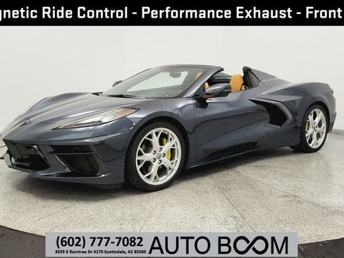 Used 2021 Chevrolet Corvette Stingray Premium Conv w/ Battery Protection Package RWD image 1