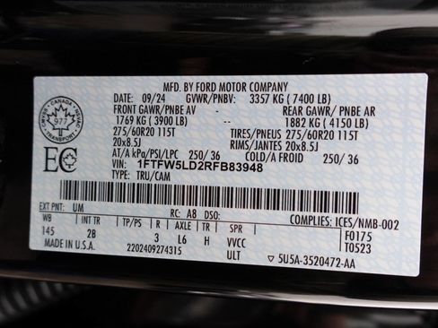 Used 2024 Ford F150 Lariat image 21