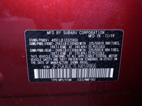 Used 2020 Subaru Forester Limited w/ Popular Package #3 AWD/4WD image 46