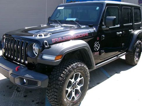Used 2020 Jeep Wrangler Unlimited Rubicon w/ LED Lighting Group AWD/4WD image 1