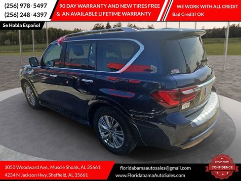 Used 2019 INFINITI QX80 Luxe w/ All-Season Package image 3