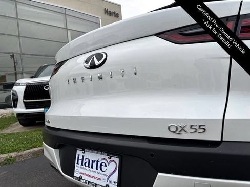 Certified 2025 INFINITI QX55 Luxe w/ Cargo Package AWD/4WD image 8