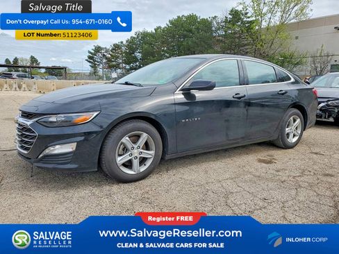 Used 2022 Chevrolet Malibu LT FWD image 1
