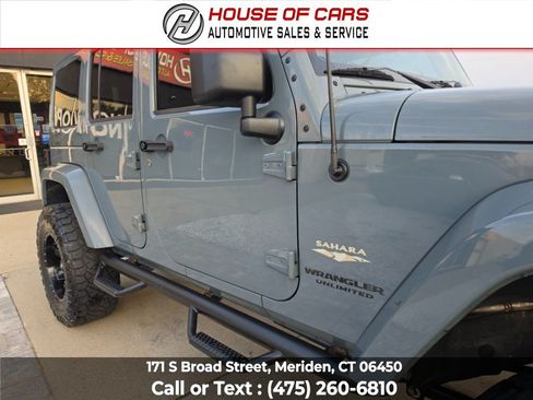 Used 2014 Jeep Wrangler Unlimited Sahara w/ Max Tow Package AWD/4WD image 12