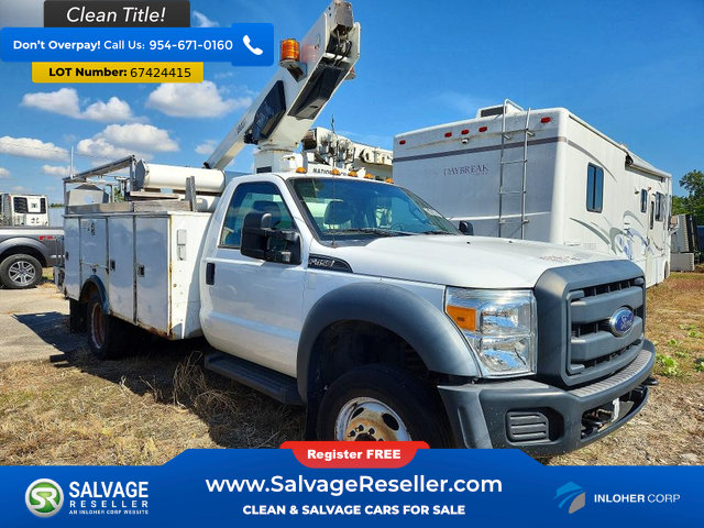 Used 2013 Ford F450 XL w/ Snow Plow Prep Pkg RWD image 5