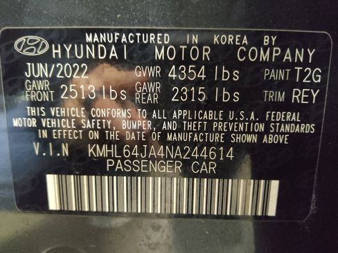 Used 2022 Hyundai Sonata SEL w/ Cargo Package FWD image 33