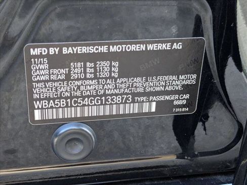 Used 2016 BMW 535i Sedan image 23