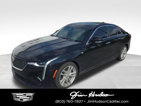 Certified 2023 Cadillac CT4 Luxury w/ Sun And Sound Package RWD image 1