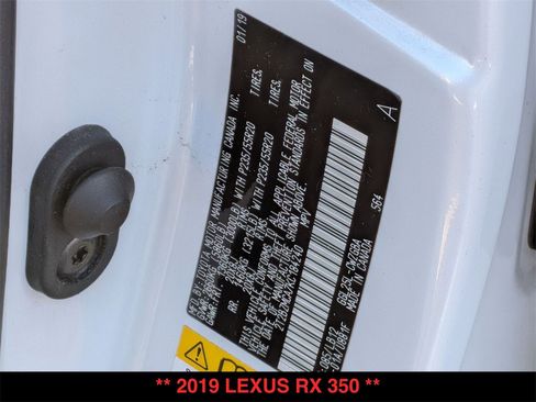 Used 2019 Lexus RX 350 AWD image 31