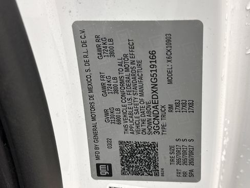 Used 2022 Chevrolet Silverado 1500 W/T w/ WT Value Package image 11