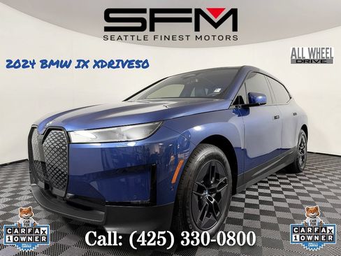 Used 2024 BMW iX xDrive50 w/ Convenience Package AWD/4WD image 1