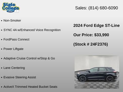 Used 2024 Ford Edge ST-Line AWD/4WD image 12