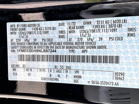 Used 2022 Ford Bronco Black Diamond AWD/4WD image 32