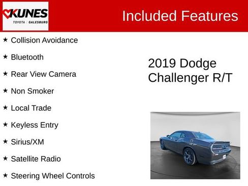 Used 2019 Dodge Challenger R/T RWD image 2