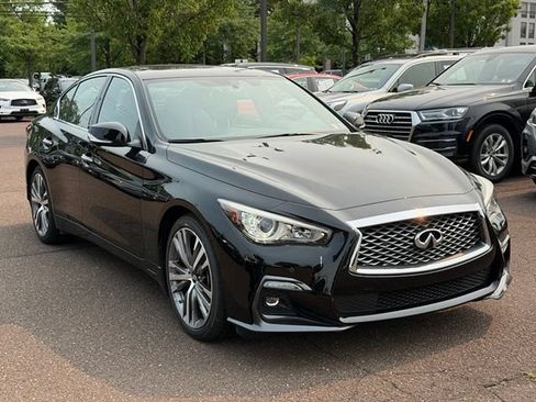 Used 2021 INFINITI Q50 Sensory w/ Cargo Package AWD/4WD image 1