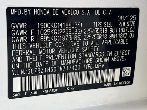 Used 2026 Honda HR-V Sport image 23
