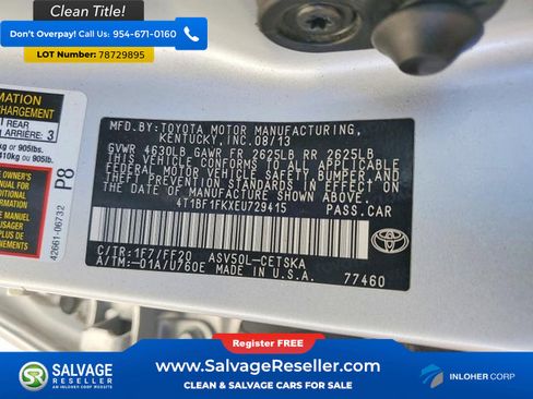 Used 2014 Toyota Camry SE image 16
