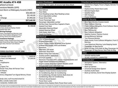 New 2026 GMC Acadia AT4 w/ Luxury Package AWD/4WD image 47