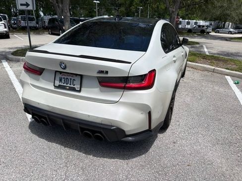 Used 2021 BMW M3 Competition w/ M Carbon Exterior Package RWD image 16