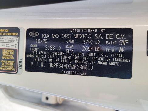 Used 2021 Kia Forte GT-Line w/ GT-Line Premium Package image 33