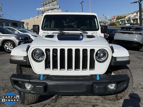 Used 2023 Jeep Wrangler Unlimited Rubicon 4xe w/ Steel Bumper Group image 2