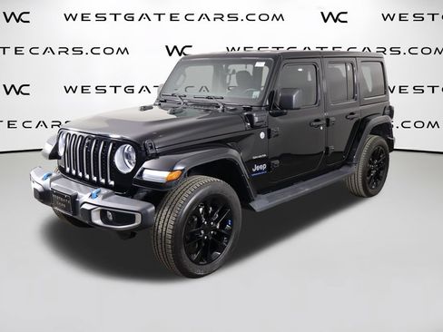Used 2023 Jeep Wrangler Unlimited Sahara w/ Cold Weather Group AWD/4WD image 1